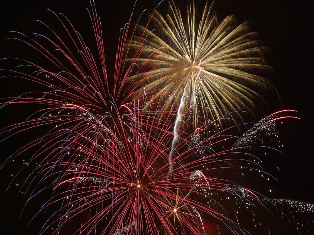 North West fireworks displays